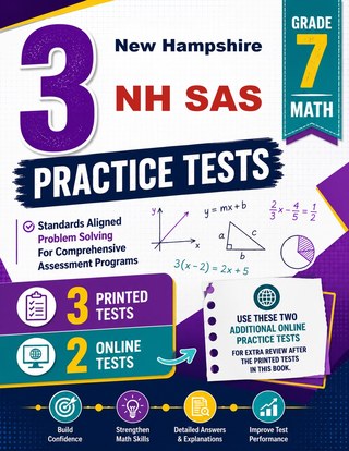 3 New Hampshire NH SAS Grade 7 Math Practice Tests