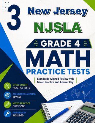 3 New Jersey NJSLA Grade 4 Math Practice Tests