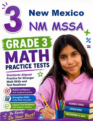 3 New Mexico NM MSSA Grade 3 Math Practice Tests