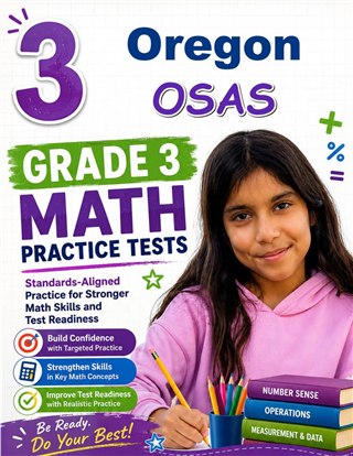 3 Oregon OSAS Grade 3 Math Practice Tests