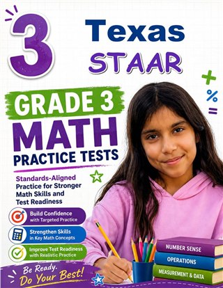 3 Texas STAAR Grade 3 Math Practice Tests
