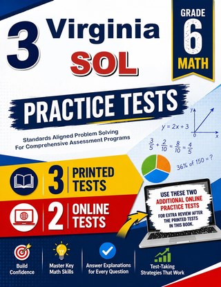 3 Virginia SOL Grade 6 Math Practice Tests
