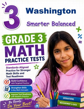 3 Washington Smarter Balanced Grade 3 Math Practice Tests