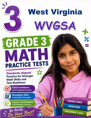 3 West Virginia WVGSA Grade 3 Math Practice Tests