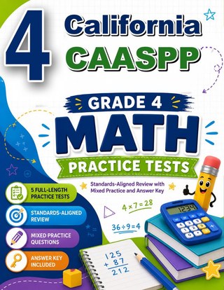 4 California CAASPP Grade 4 Math Practice Tests