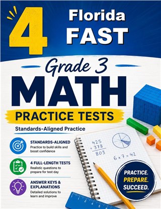 4 Florida FAST Grade 3 Math Practice Tests