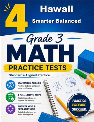4 Hawaii Smarter Balanced Grade 3 Math Practice Tests