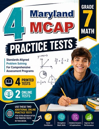 4 Maryland MCAP Grade 7 Math Practice Tests