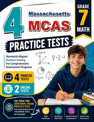 4 Massachusetts MCAS Grade 7 Math Practice Tests