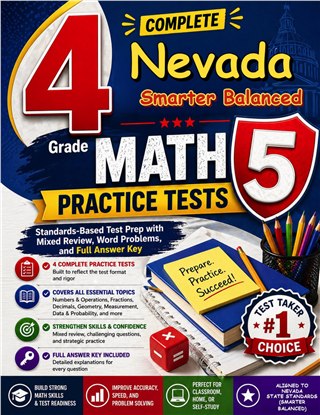 4 Nevada Smarter Balanced Grade 5 Math Practice Tests