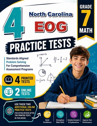 4 North Carolina EOG Grade 7 Math Practice Tests