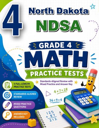 4 North Dakota NDSA Grade 4 Math Practice Tests