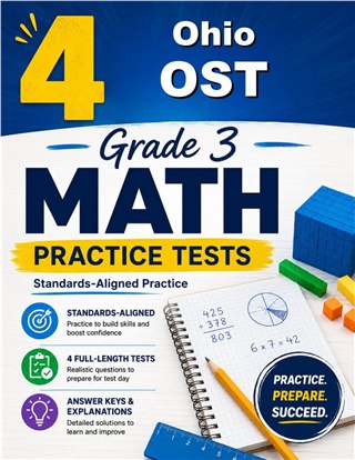 4 Ohio OST Grade 3 Math Practice Tests