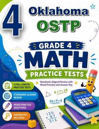 4 Oklahoma OSTP Grade 4 Math Practice Tests