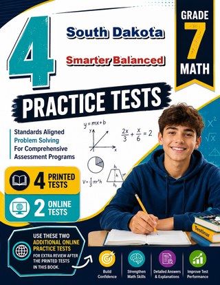 4 South Dakota Smarter Balanced Grade 7 Math Practice Tests