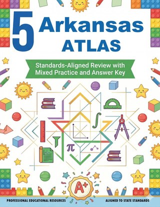 5 Arkansas ATLAS Grade 4 Math Practice Tests