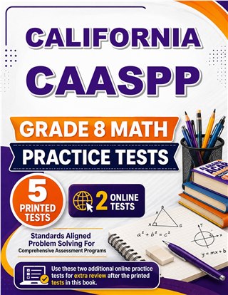 5 California CAASPP Grade 8 Math Practice Tests