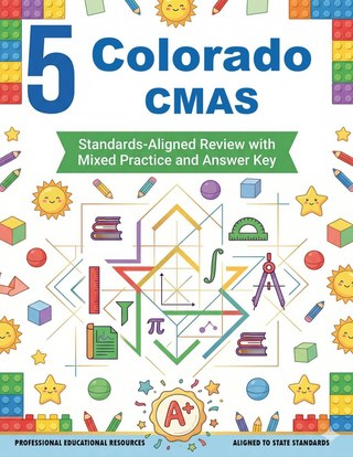 5 Colorado CMAS Grade 4 Math Practice Tests