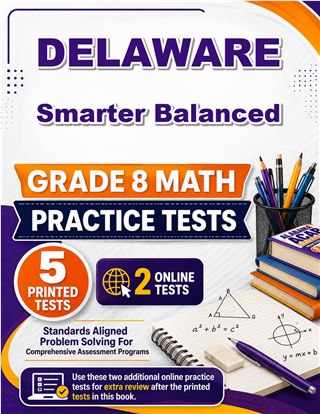 5 Delaware Smarter Balanced Grade 8 Math Practice Tests
