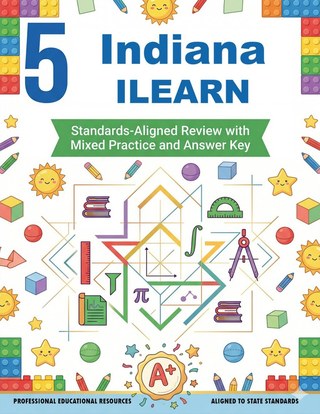 5 Indiana ILEARN Grade 4 Math Practice Tests