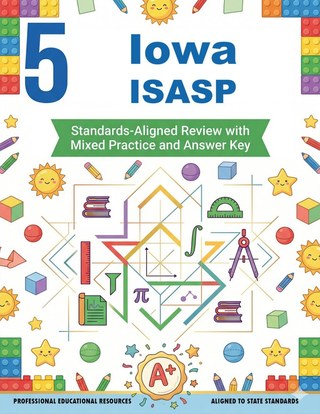 5 Iowa ISASP Grade 4 Math Practice Tests
