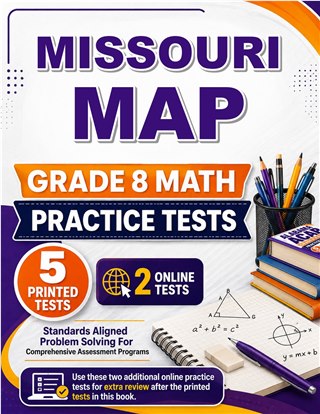 5 Missouri MAP Grade 8 Math Practice Tests