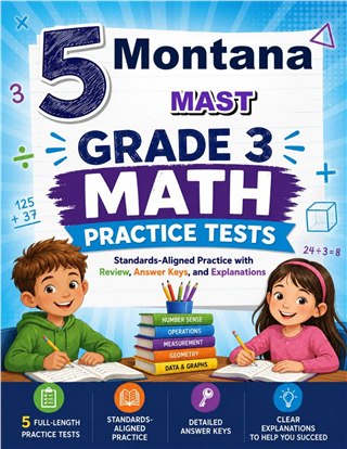 5 Montana MAST Grade 3 Math Practice Tests