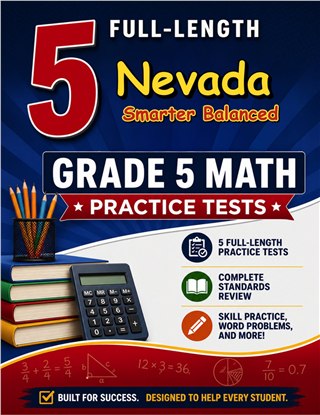 5 Nevada Smarter Balanced Grade 5 Math Practice Tests