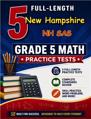 5 New Hampshire NH SAS Grade 5 Math Practice Tests