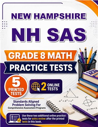 5 New Hampshire NH SAS Grade 8 Math Practice Tests