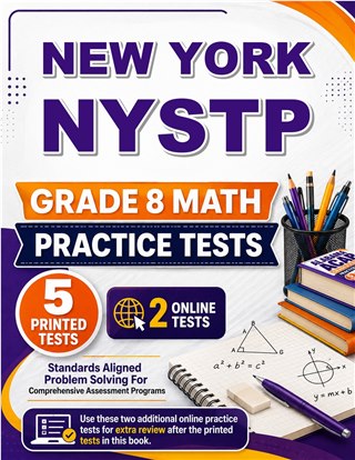 5 New York NYSTP Grade 8 Math Practice Tests