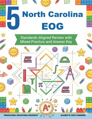 5 North Carolina EOG Grade 4 Math Practice Tests