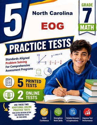 5 North Carolina EOG Grade 7 Math Practice Tests