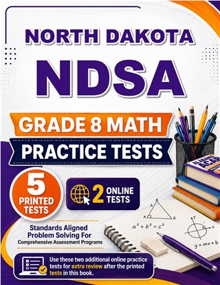 5 North Dakota NDSA Grade 8 Math Practice Tests