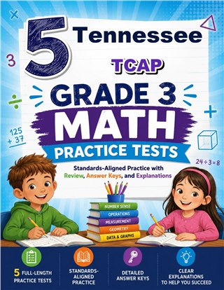 5 Tennessee TCAP Grade 3 Math Practice Tests