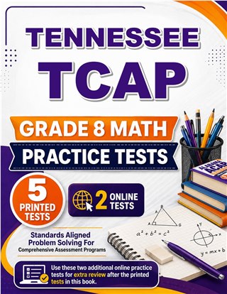 5 Tennessee TCAP Grade 8 Math Practice Tests