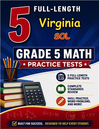 5 Virginia SOL Grade 5 Math Practice Tests