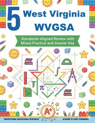 5 West Virginia WVGSA Grade 4 Math Practice Tests