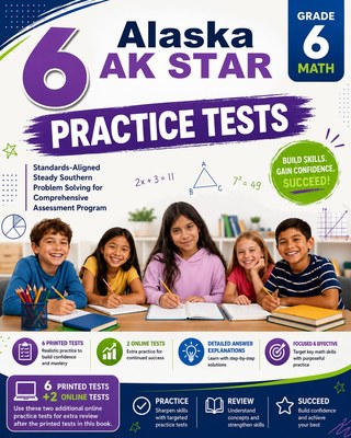 6 Alaska AK STAR Grade 6 Math Practice Tests