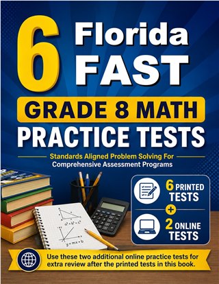6 Florida FAST Grade 8 Math Practice Tests