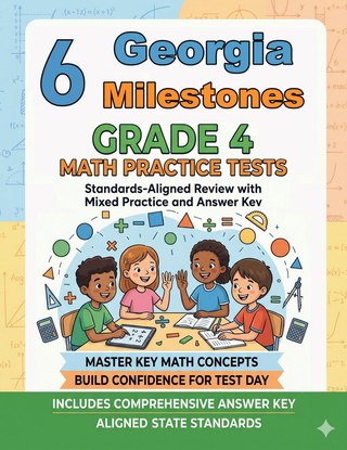 6 Georgia Milestones Grade 4 Math Practice Tests