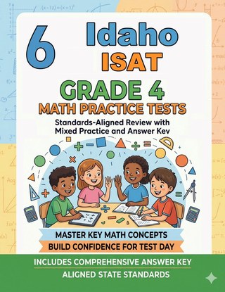 6 Idaho ISAT Grade 4 Math Practice Tests