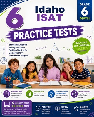 6 Idaho ISAT Grade 6 Math Practice Tests