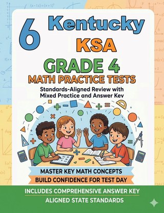 6 Kentucky KSA Grade 4 Math Practice Tests