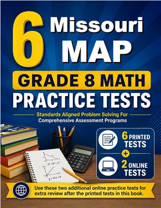 6 Missouri MAP Grade 8 Math Practice Tests