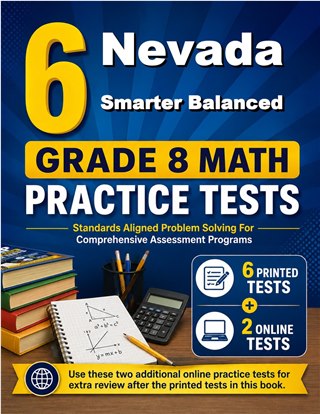 6 Nevada Smarter Balanced Grade 8 Math Practice Tests