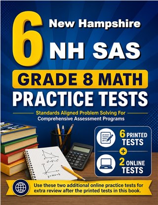 6 New Hampshire NH SAS Grade 8 Math Practice Tests