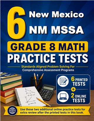 6 New Mexico NM MSSA Grade 8 Math Practice Tests