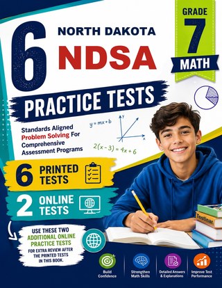6 North Dakota NDSA Grade 7 Math Practice Tests