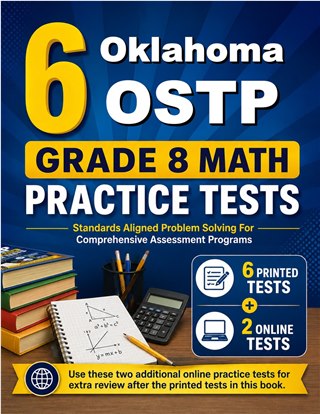 6 Oklahoma OSTP Grade 8 Math Practice Tests
